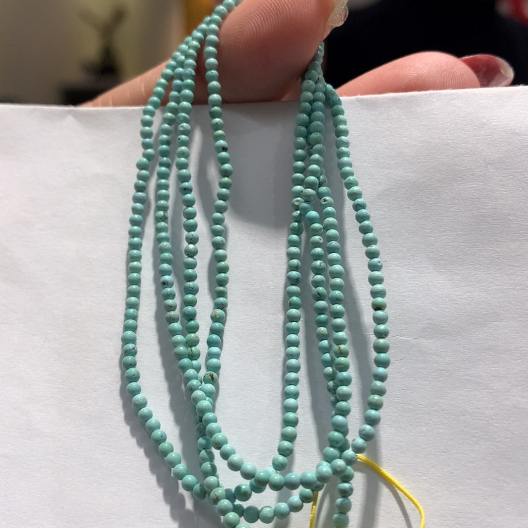 绿松石长链未镶嵌