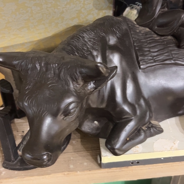 铜中古工艺品摆件