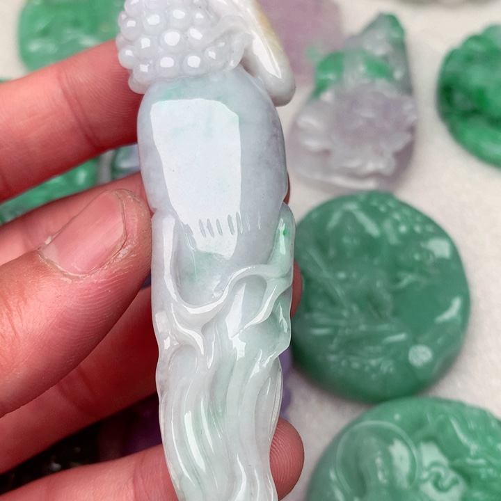 翡翠吊坠(不含链)未镶嵌