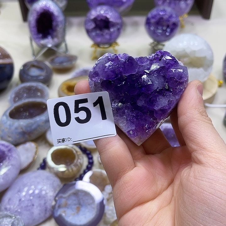 紫晶摆件未镶嵌摆件051