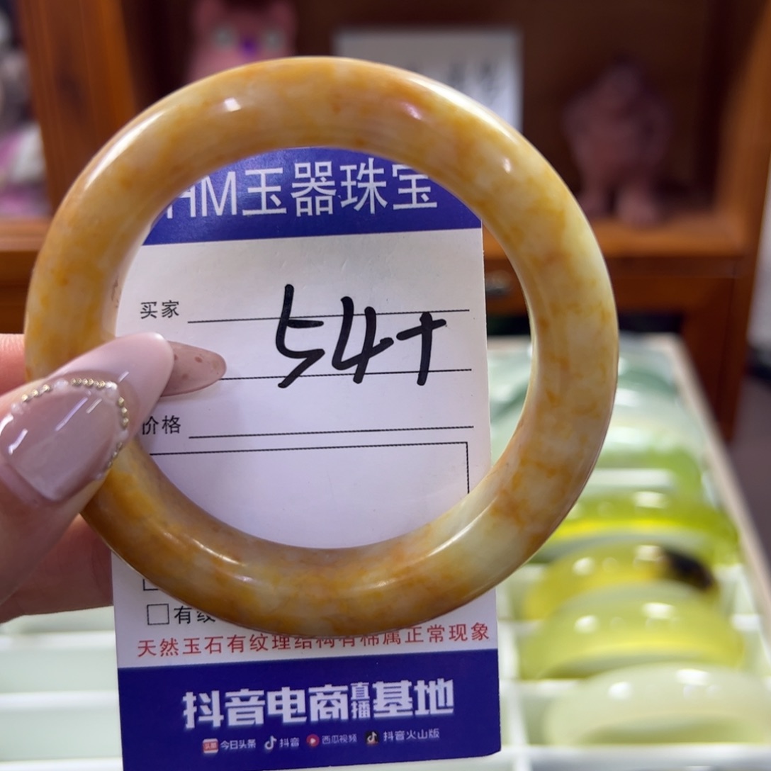 蛇纹石玉未镶嵌手镯668