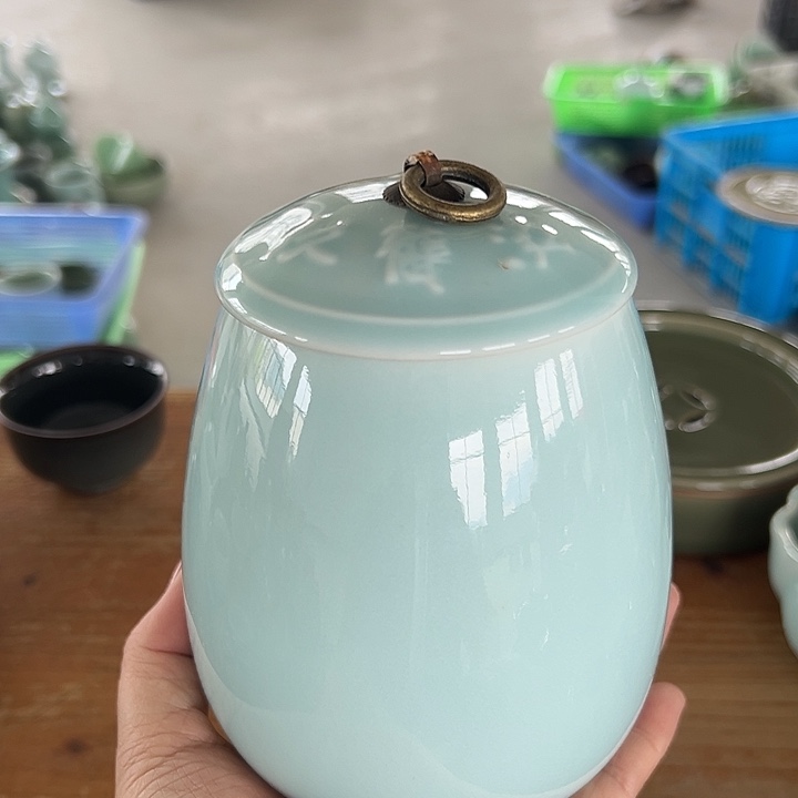 小米茶器龙泉青瓷