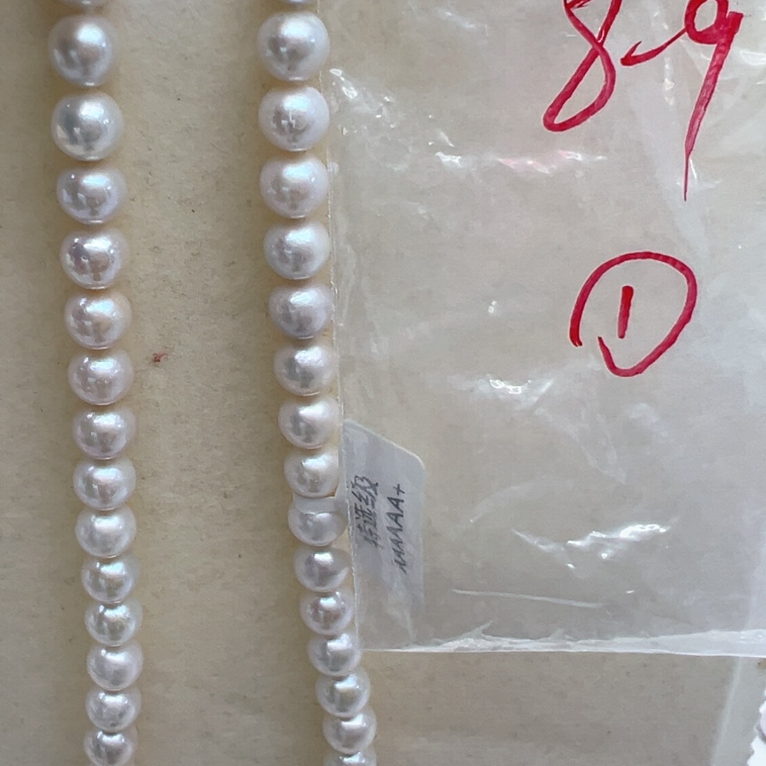 淡水珍珠颈饰银S925镶嵌