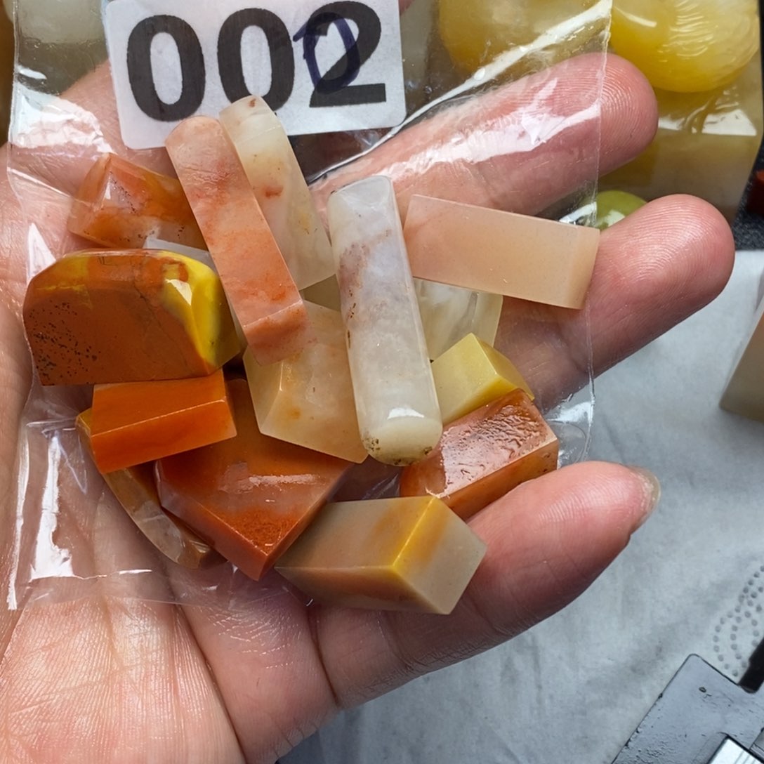 寿山石印石老挝牙签福利15方