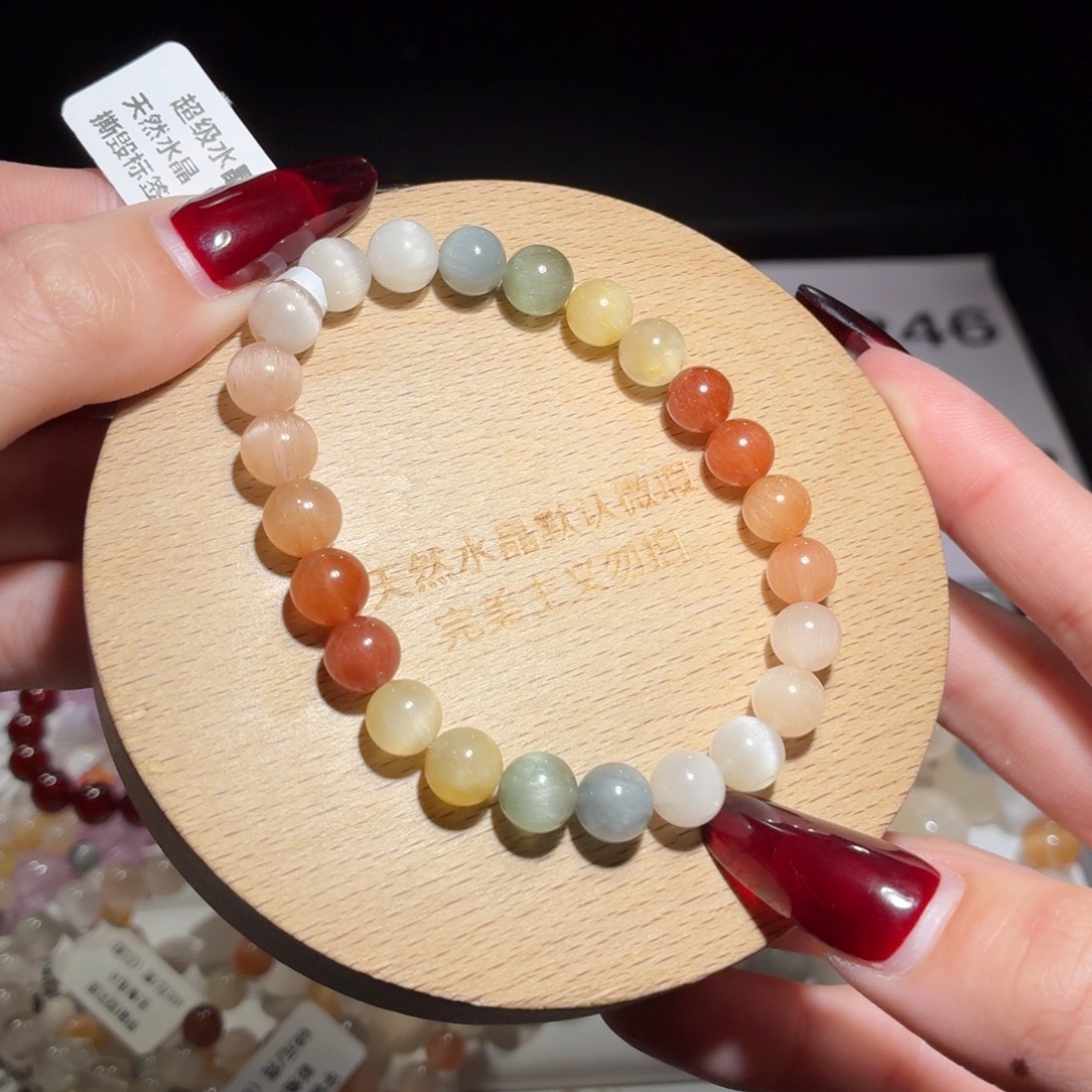 未镶嵌水晶手链242号多样性发一Z 7+