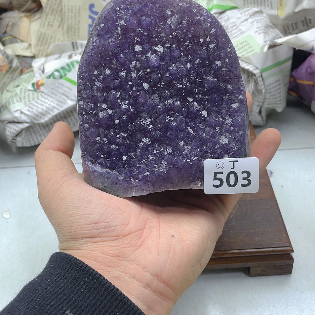 紫晶大型摆件（非配饰）未镶嵌
