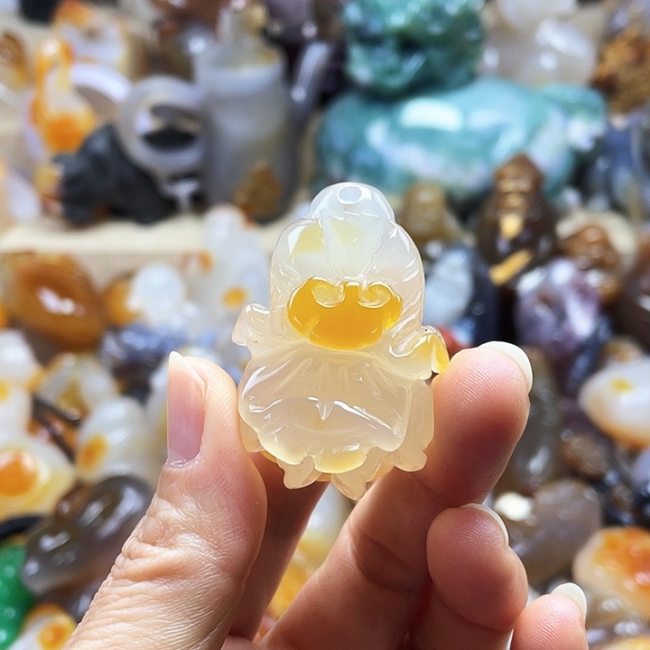 玛瑙/玉髓饰品未镶嵌