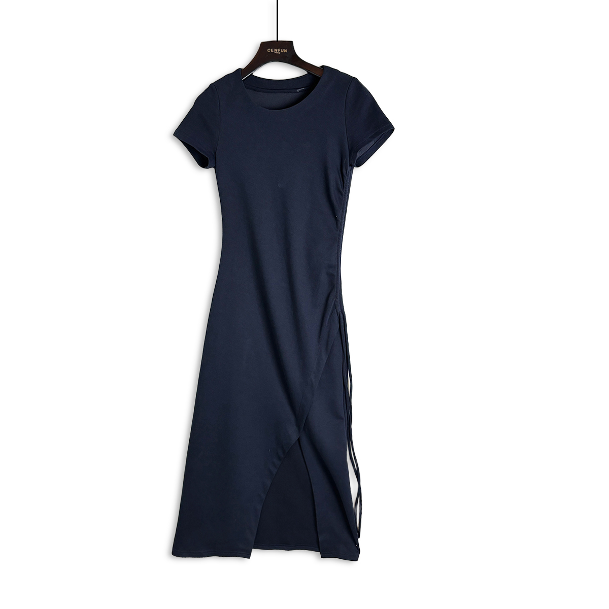 【CENFUN】472* 时尚百搭高级显瘦显气质长款连衣裙E02247