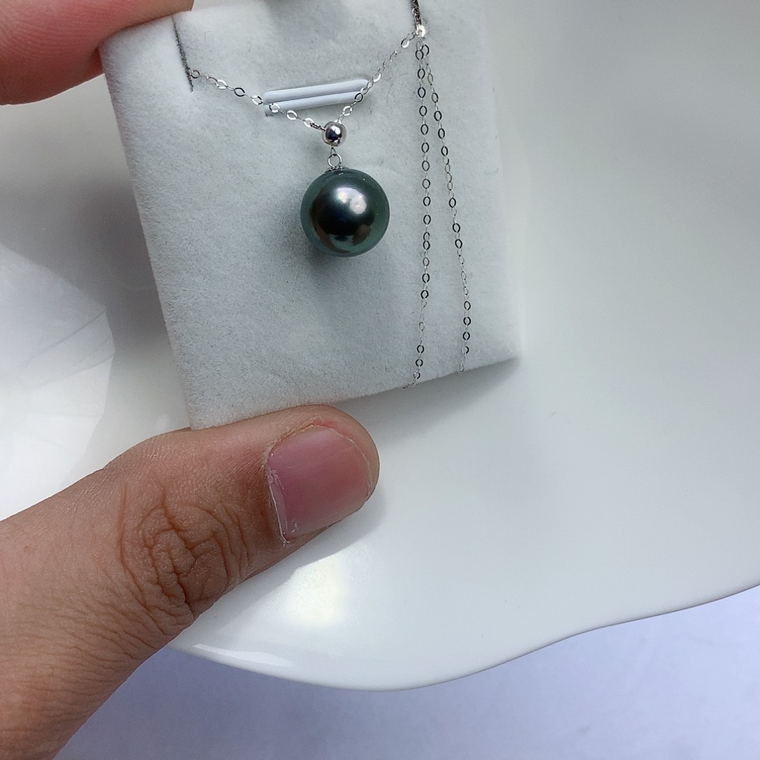 海水珍珠颈饰18K金镶嵌