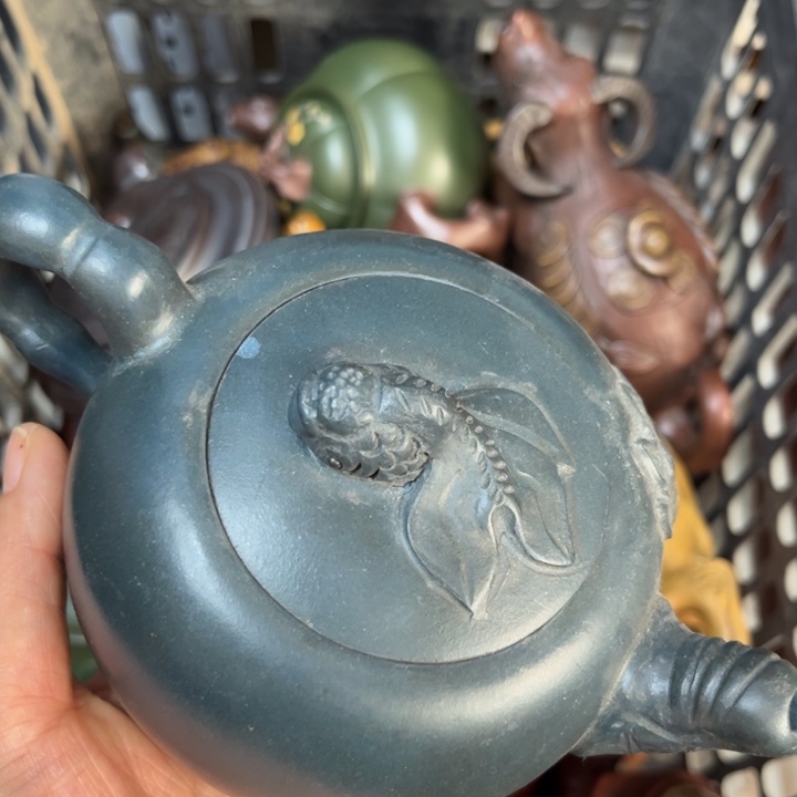 紫砂茶壶紫砂壶泡茶，瑕疵