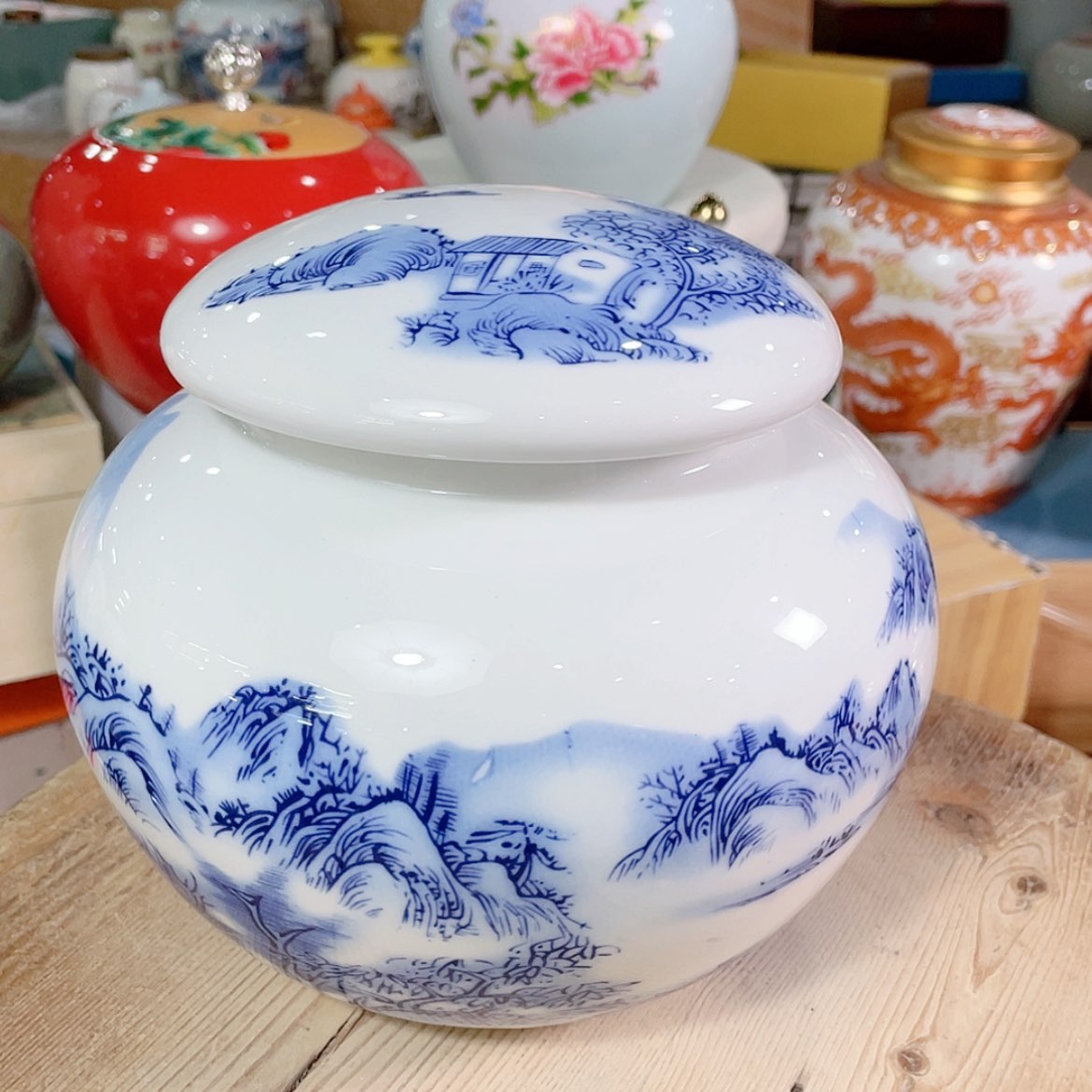 【闪购商品】罐陶瓷茶叶罐密封罐
