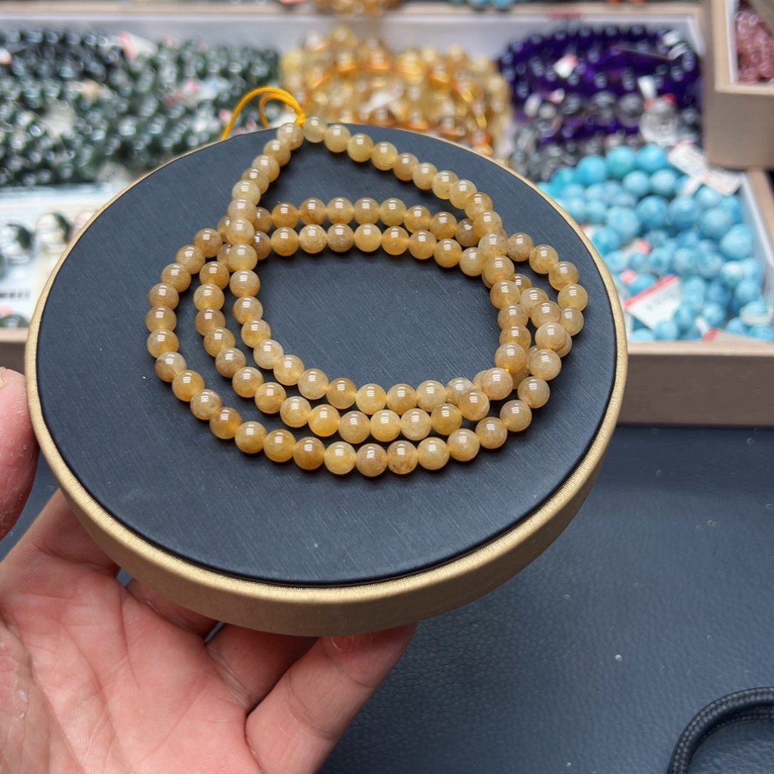 未镶嵌手链水晶糖料108