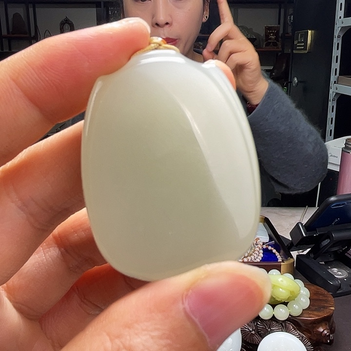 和田玉挂件定制发货未镶嵌