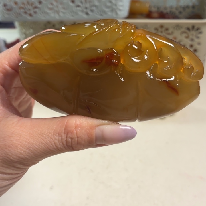 玛瑙/玉髓未镶嵌吊坠(不含链)