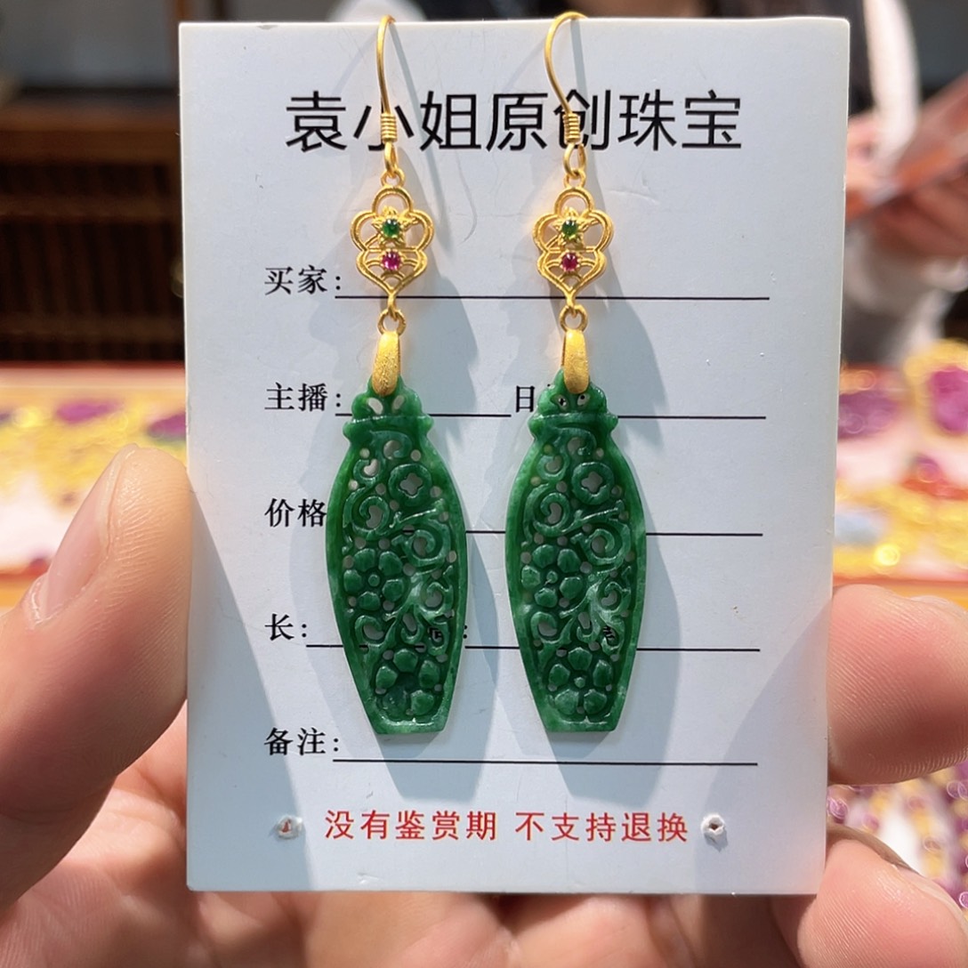 锦纶非金属耳坠耳饰