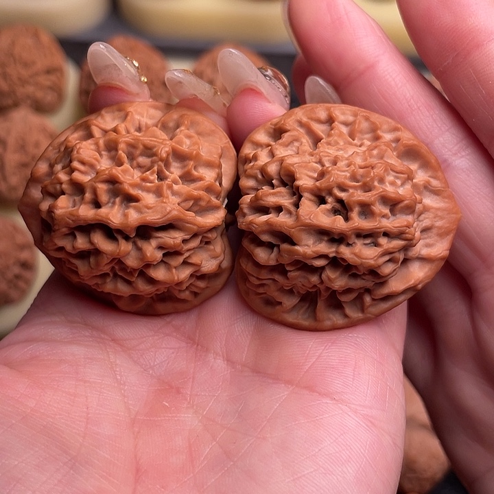 吊坠文玩核桃三角秦闷