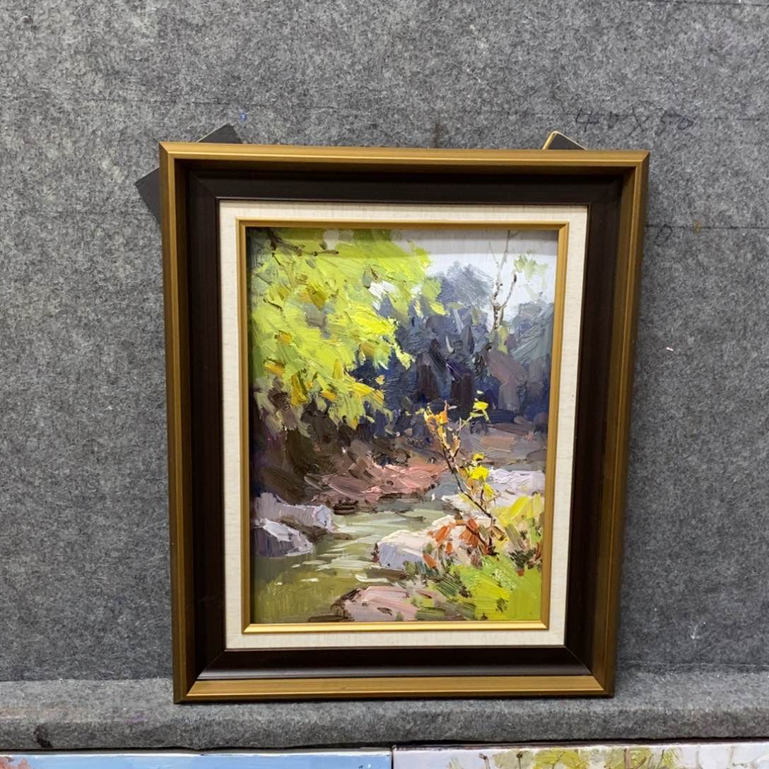 油画带外框画芯尺寸40x 30 c m