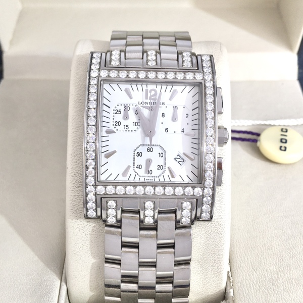 浪琴/石英表/95新/表径30/S99241216030/250319PY0033