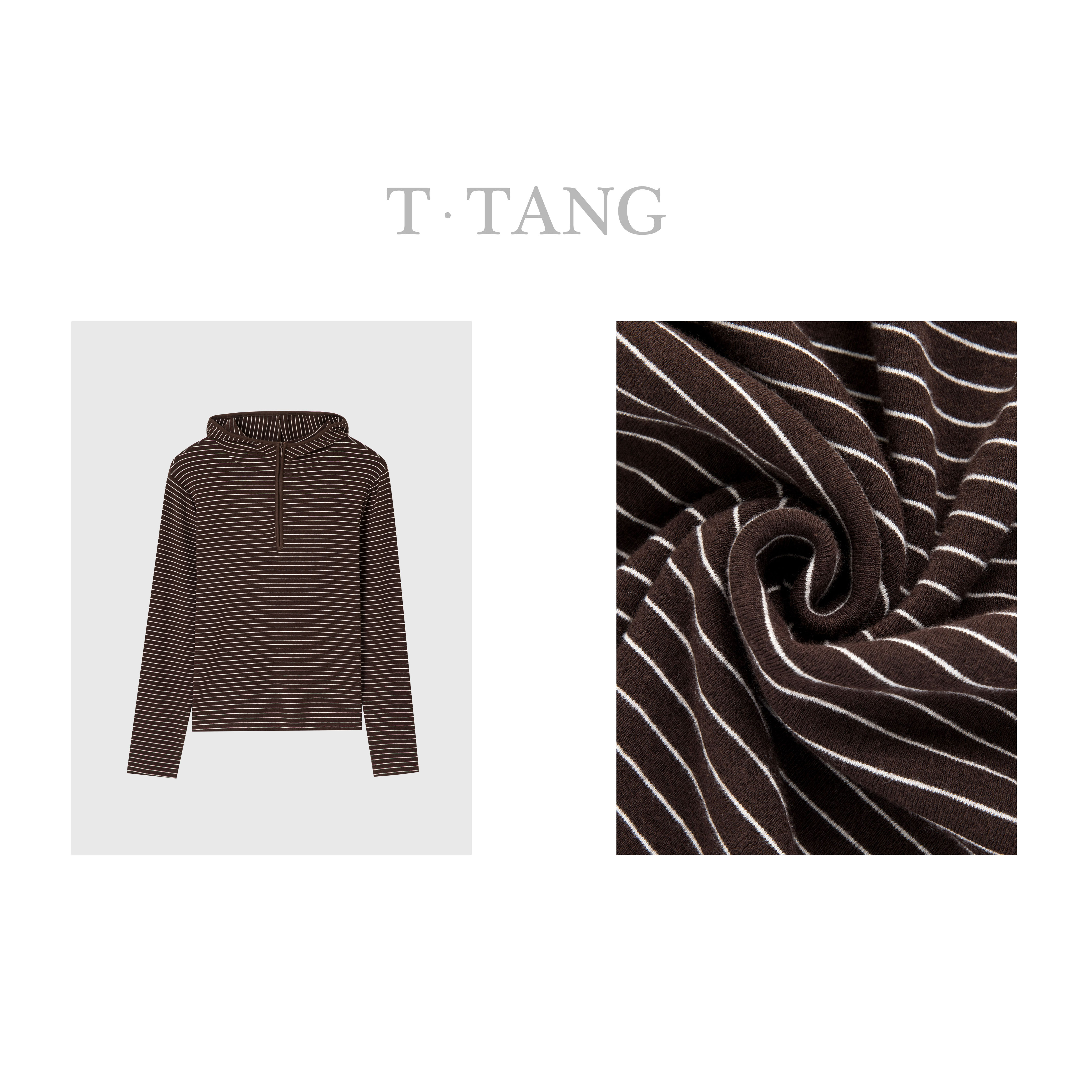 （微瑕介意勿拍）260g精品色织螺纹棉保暖时尚百搭宽松帽衫【6782】55