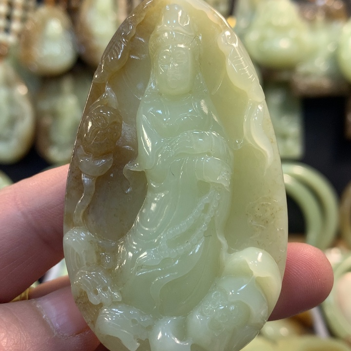 和田玉挂件未镶嵌