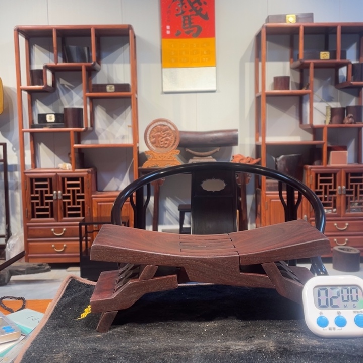 檀香紫檀（小叶紫檀）鲁班凳