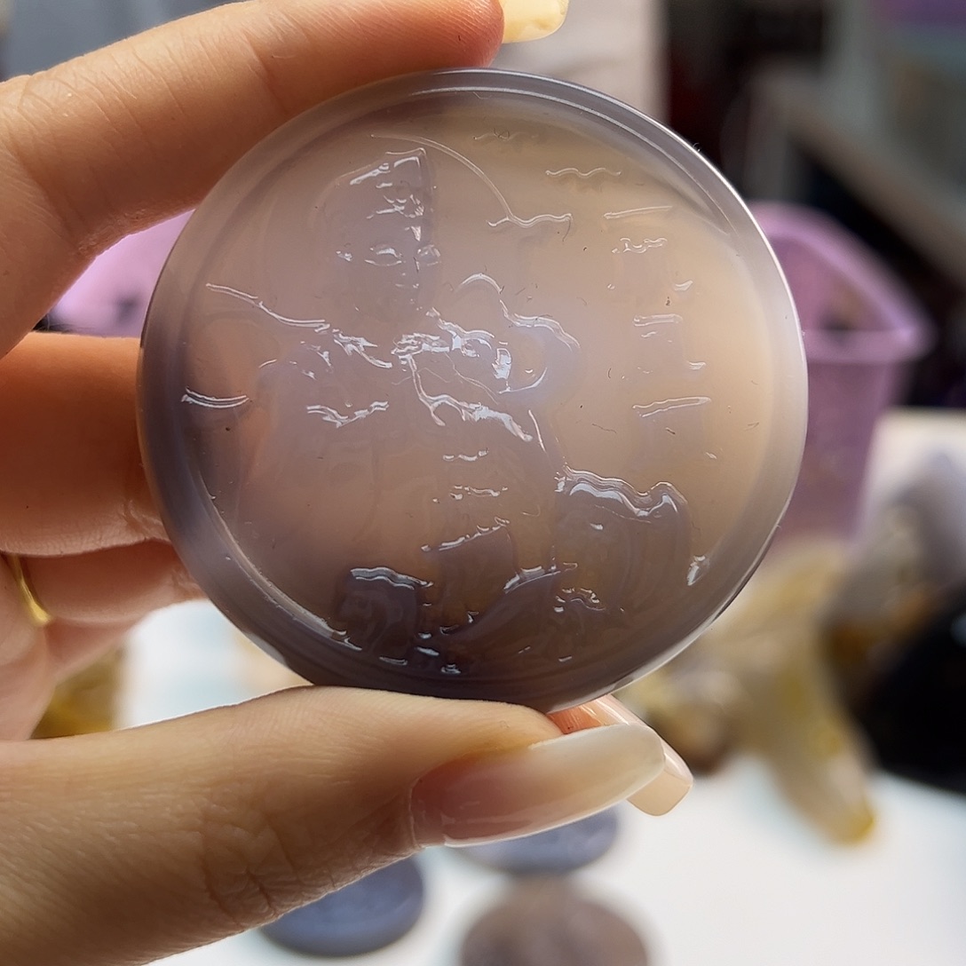 玛瑙/玉髓未镶嵌吊坠(不含链)