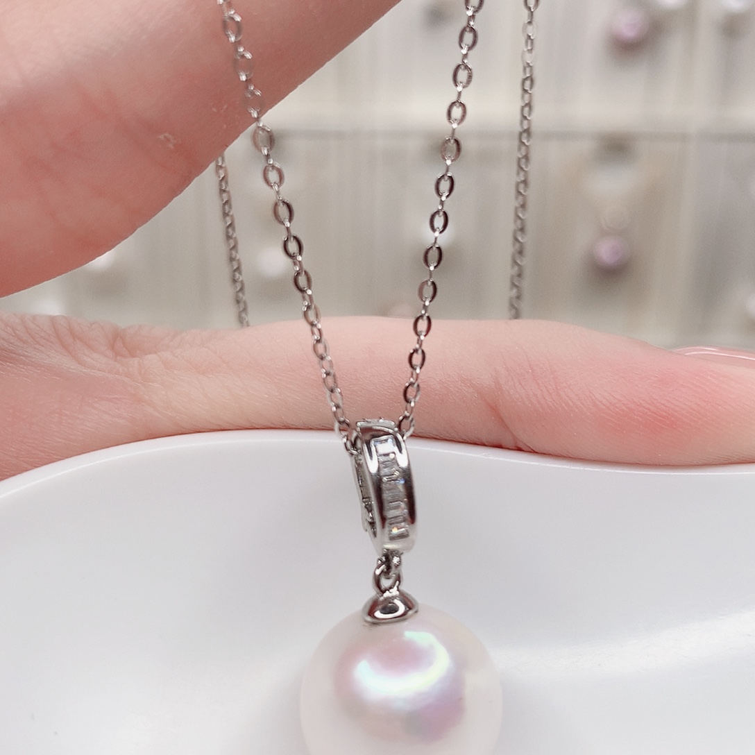 淡水珍珠合金吊坠(赠链)