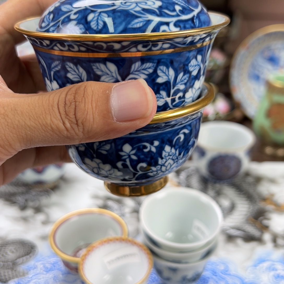 子***七景德镇手工手绘陶瓷