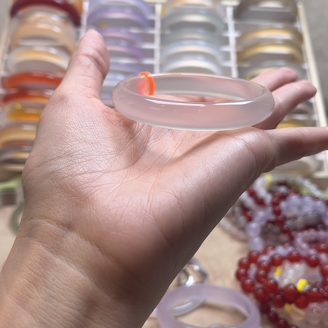 ʕ****玛瑙/玉髓未镶嵌手镯