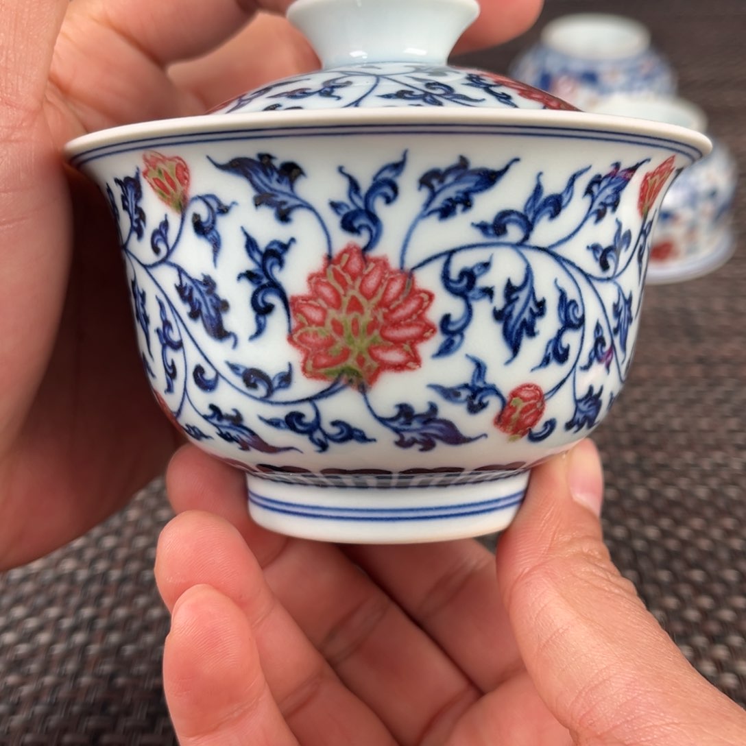 瓷片汤**子景德镇陶瓷艺术品