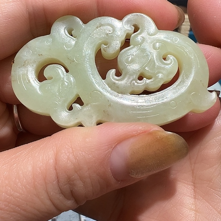 和田玉（青玉）未镶嵌颈饰