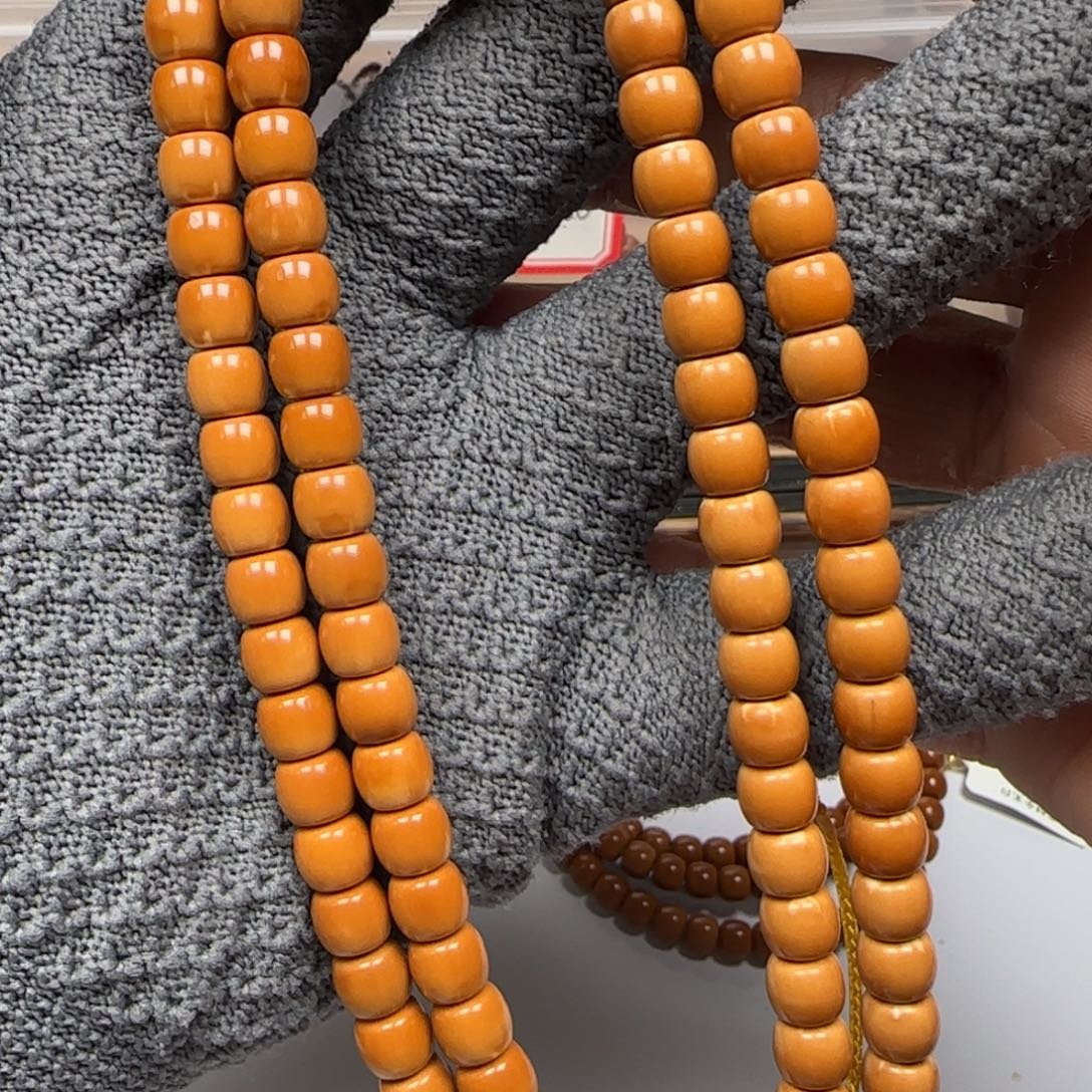 吊坠橄榄核老挝7.5mm三花108