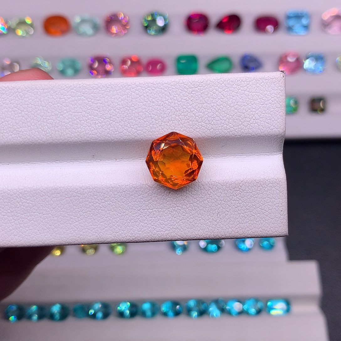 裸石未镶嵌黄晶天然暴力黄黄水晶