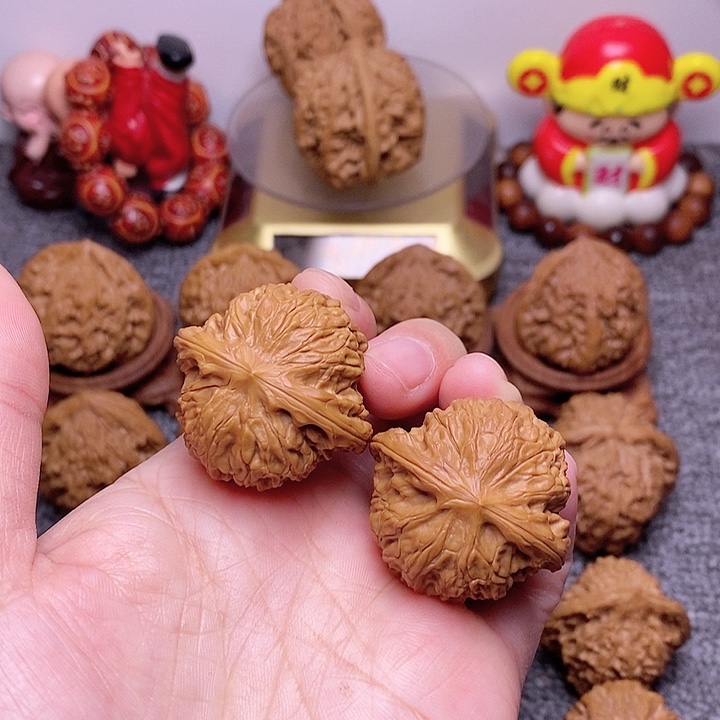 文玩核桃吊坠34小磨盘