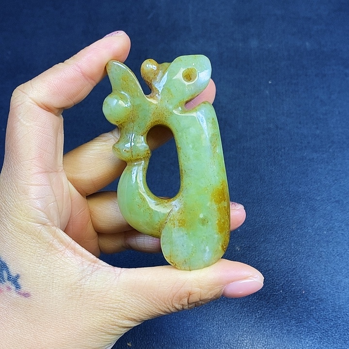 白玉菩提把件精选