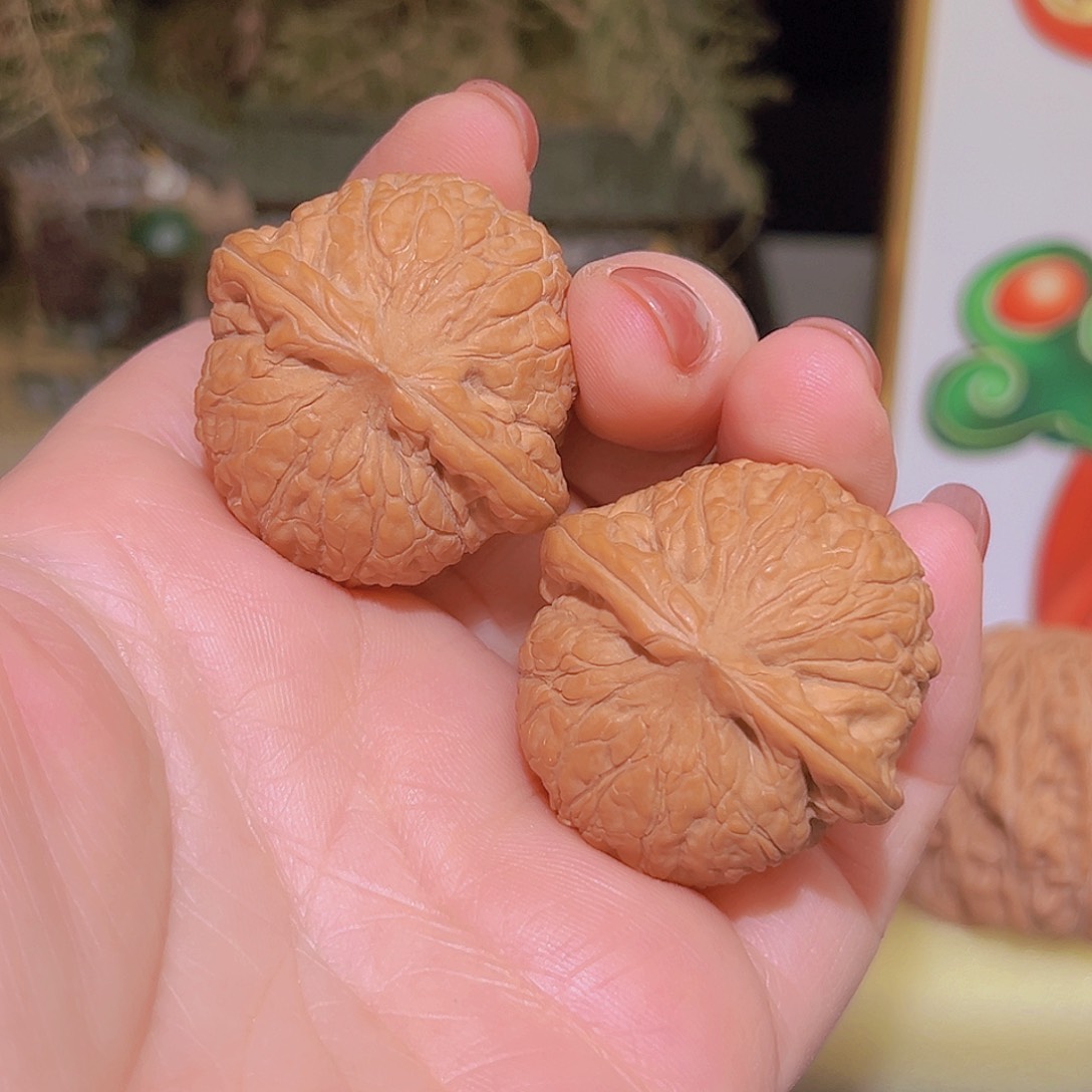 文玩核桃吊坠贝*贝乾隆磨35