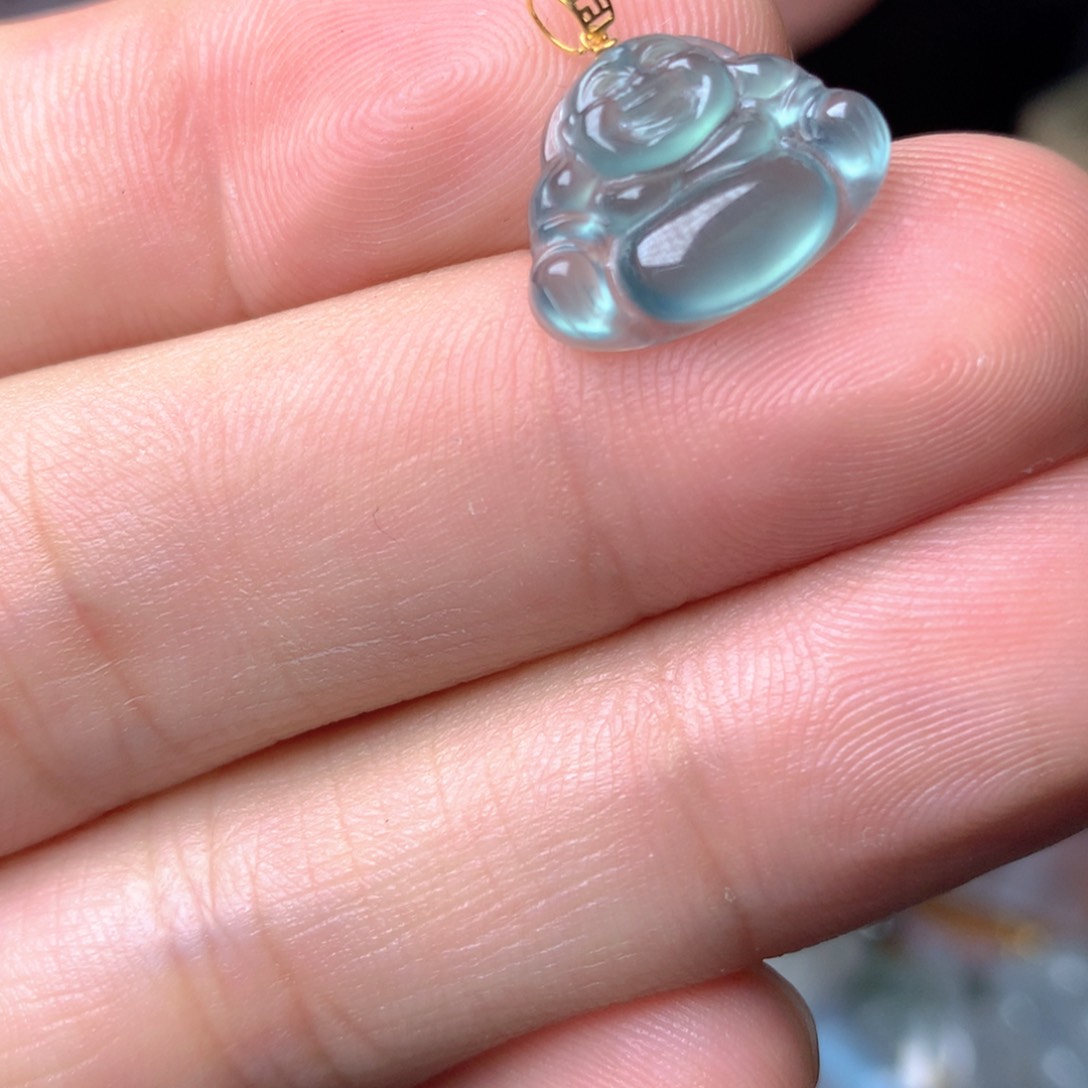 【闪购商品】翡翠18K金镶嵌颈饰翡翠