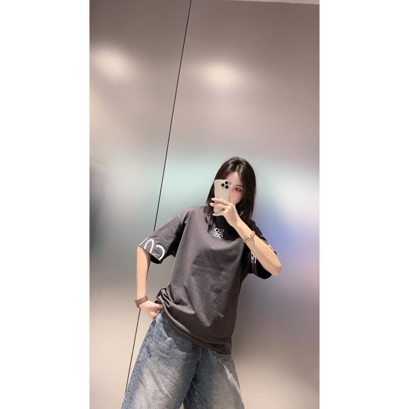 【小颖-W1516】韩版时尚宽松圆领短袖T恤