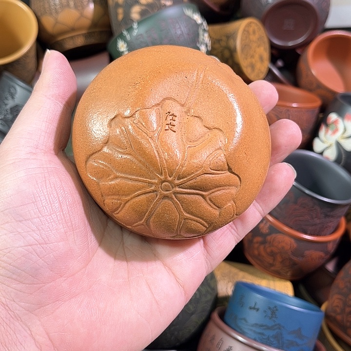 茶杯紫砂全手工紫砂主人杯