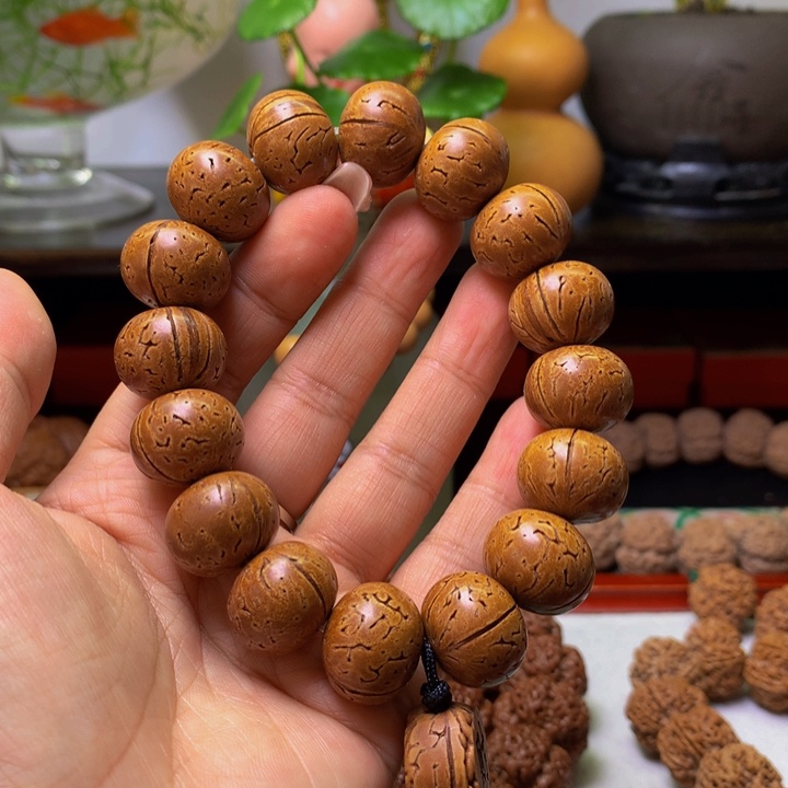 金刚菩提手串桃核