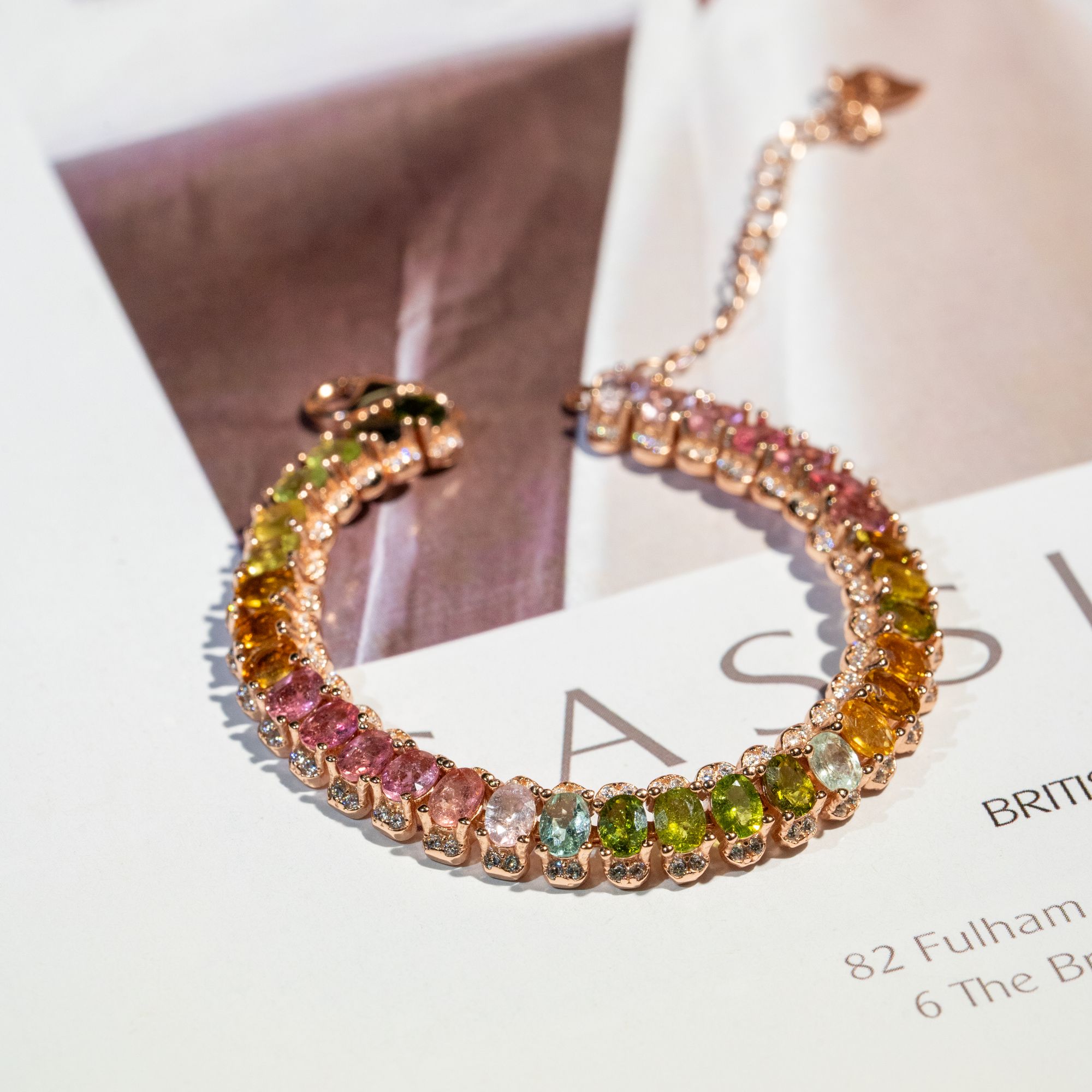 50228-DGZBCP23轻奢气质时尚碧玺手链