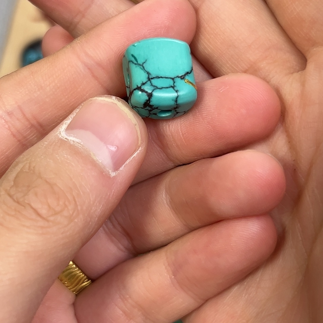 绿松石未镶嵌配饰