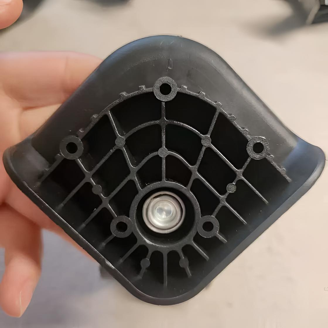 HN旅行箱配件A69轮万向轮行李箱万向轮静音耐磨风火轮行李箱轮子