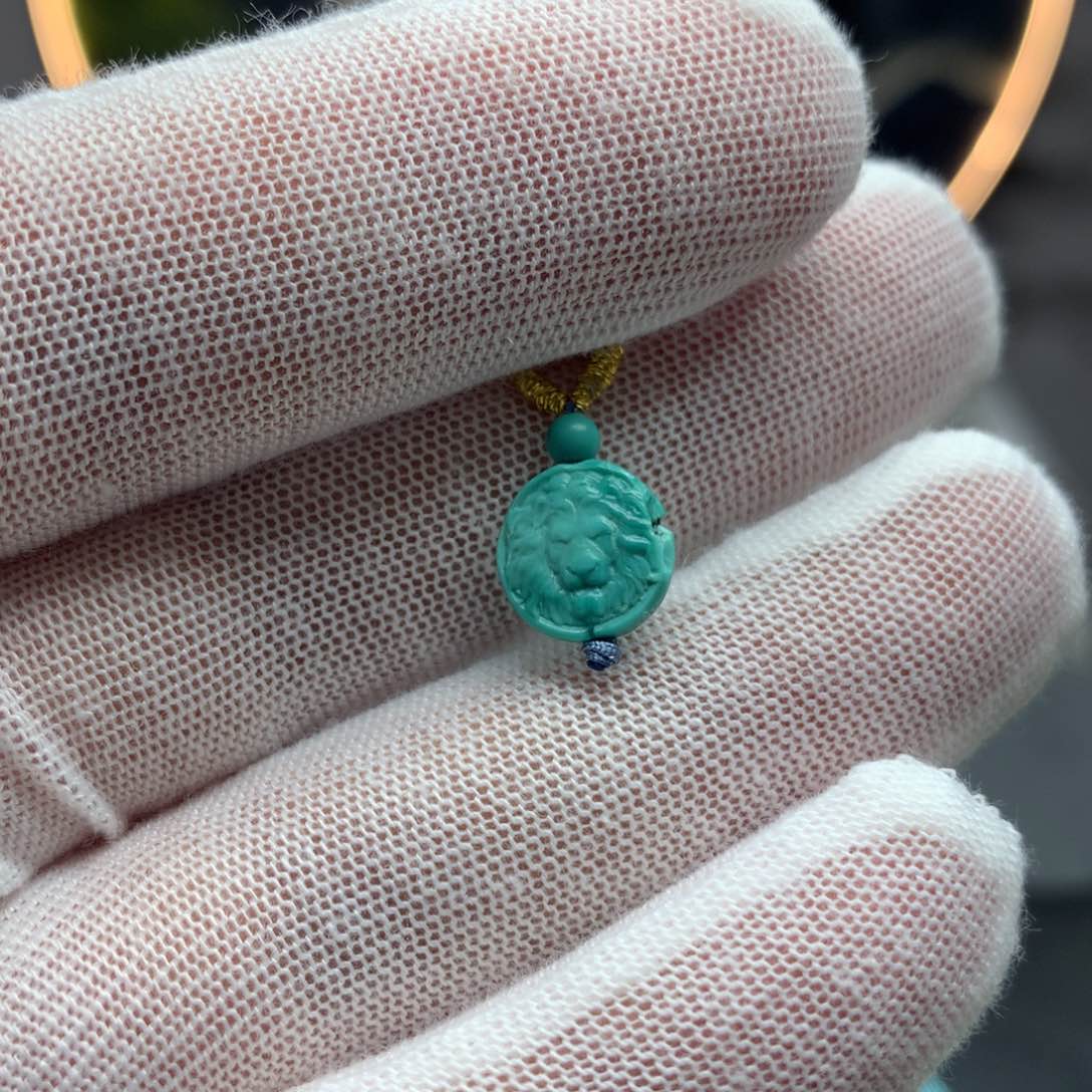 绿松石挂件未镶嵌