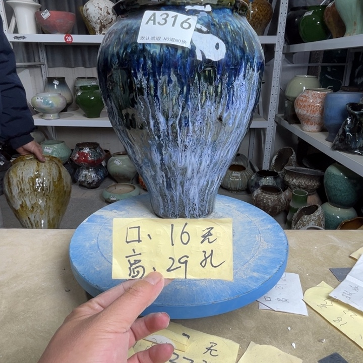 景德镇陶瓷花盆316