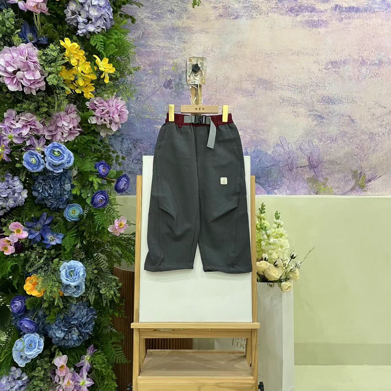 115G灰色裤子2035