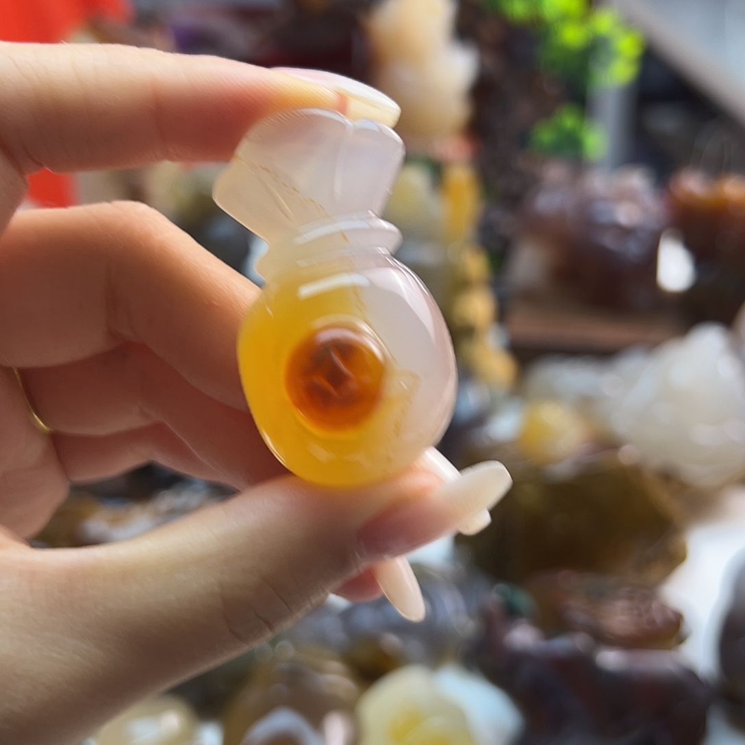 玛瑙/玉髓未镶嵌颈饰