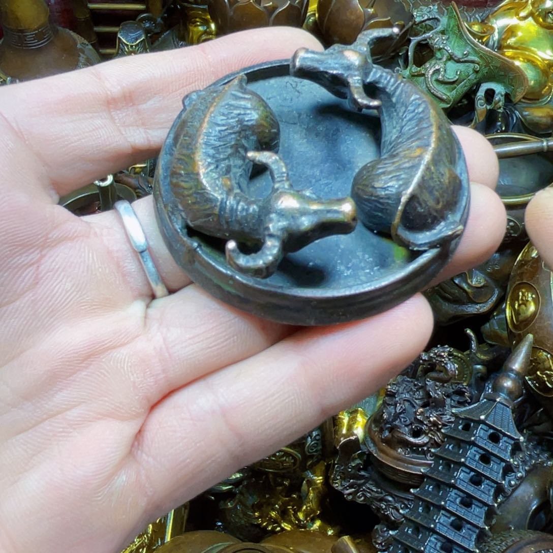 铜器把玩摆件链接