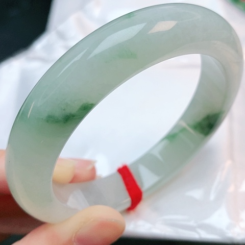 未镶嵌手镯翡翠57圈口882792