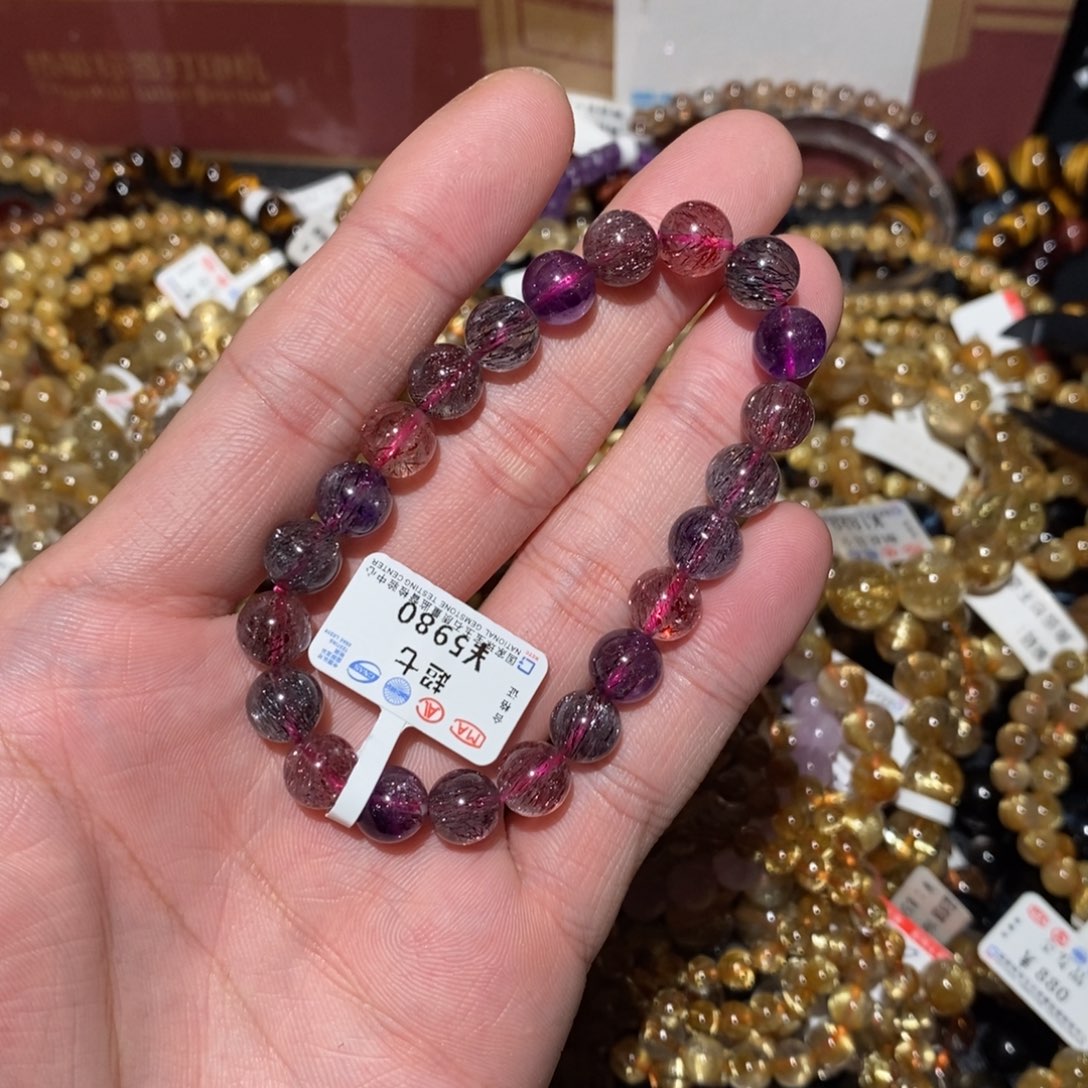 水晶手链未镶嵌手串